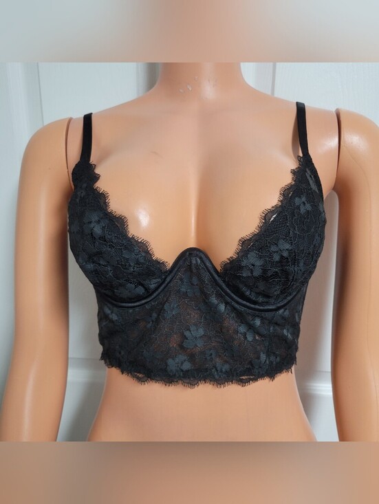 Victoria's Secret Other - Victoria's Secret Dream Angels Floral Sweet Daisy's Lace Longline Bustier.